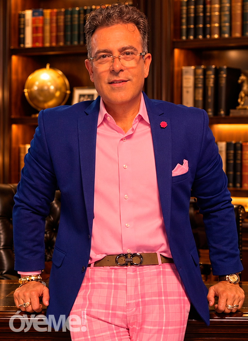Retrato de Tony Cortés publicado por Óyeme Magazine